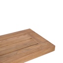 Vinegard Alumunium Backless Bench 300