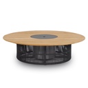 Rizo Coffee Table With Ice Bucket - TeakTop