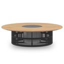 Rizo Coffee Table With Ice Bucket - TeakTop