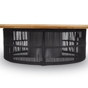Rizo Coffee Table With Ice Bucket - TeakTop