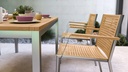Tessin Stacking Arm Chair