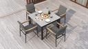 Triply Dining Table 100 Ceramic
