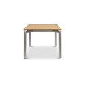 Ara Dining Table 160 Stainless Steel